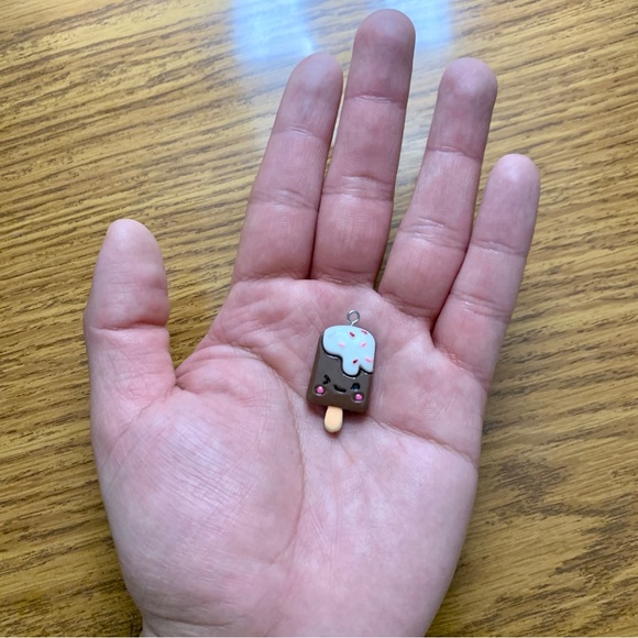 SOLD❗️Chocolate Ice Cream Bar Charm Pendant - Picture 5 of 8